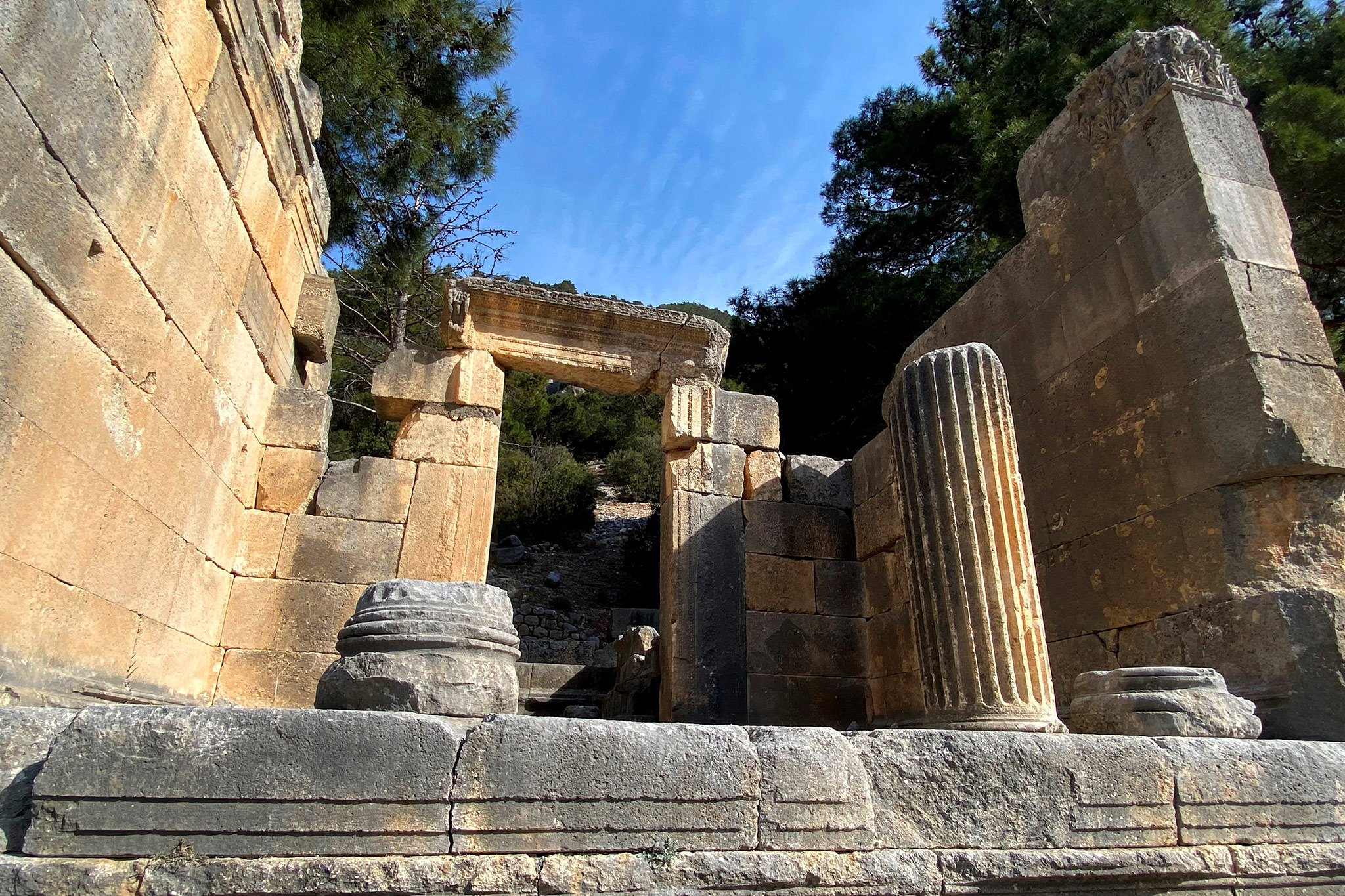 Arycanda is an Ancient Lycian city, former bishopric and present Catholic titular see in Antalya.